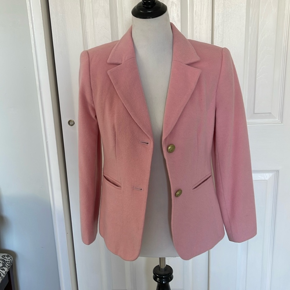 JG Hook pink blazer size 6p
